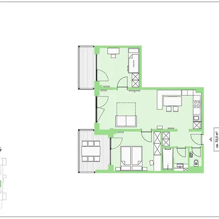 Apartment Seeziege Uckermark - Am Carwitzer Thomsdorf (Brandenburg)