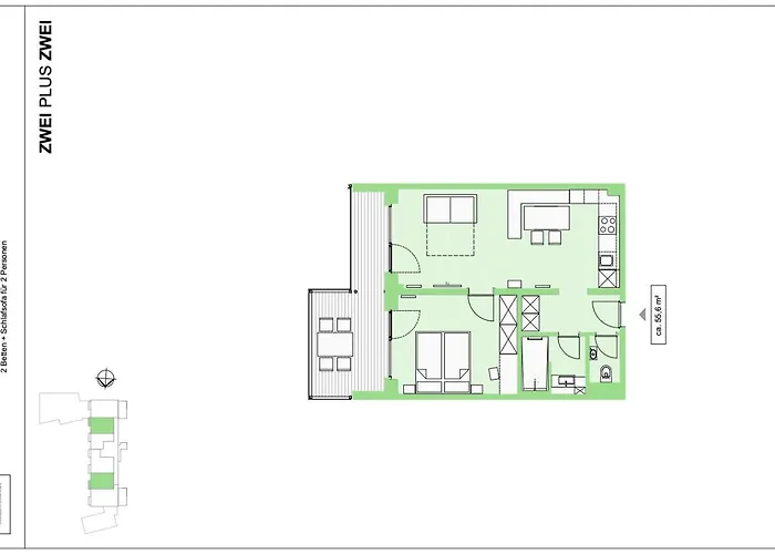Apartmán Seeziege Uckermark - Am Carwitzer *