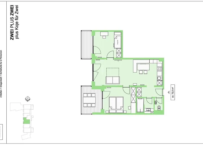 Apartmán Seeziege Uckermark - Am Carwitzer Thomsdorf (Brandenburg)